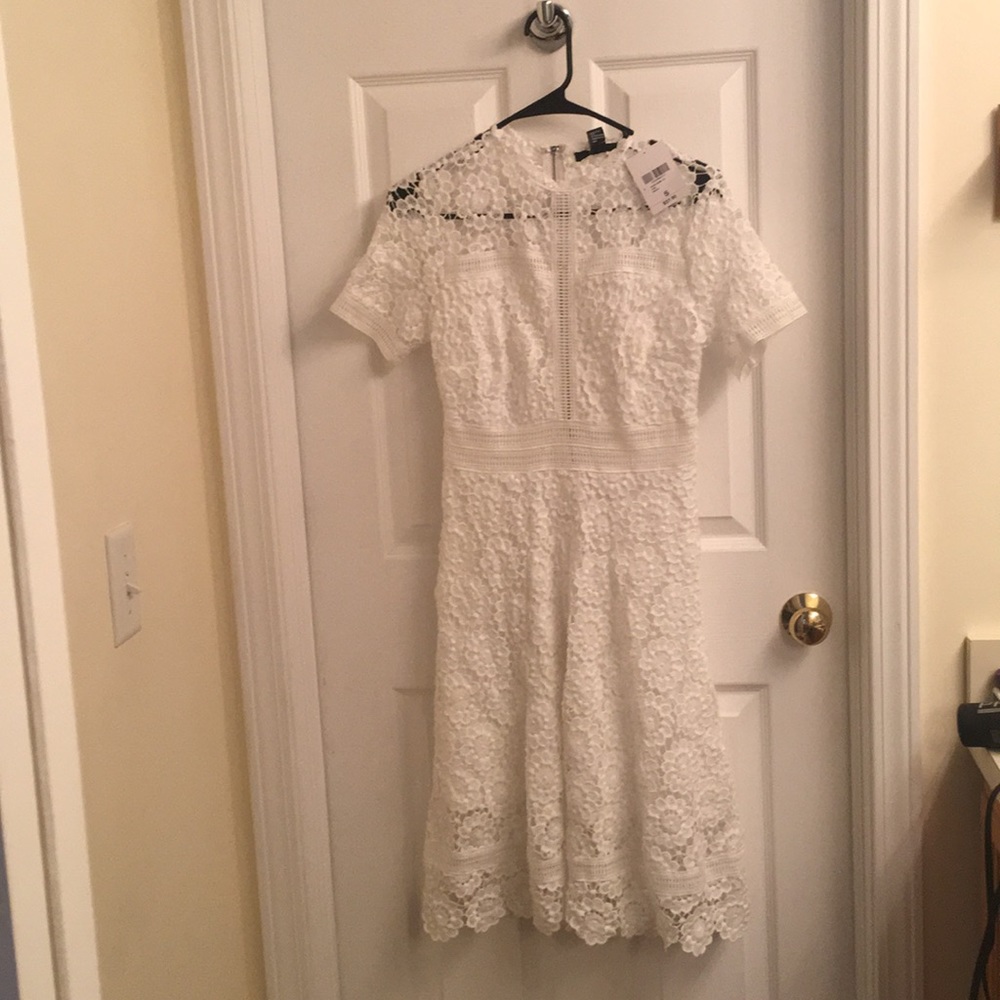 White dress